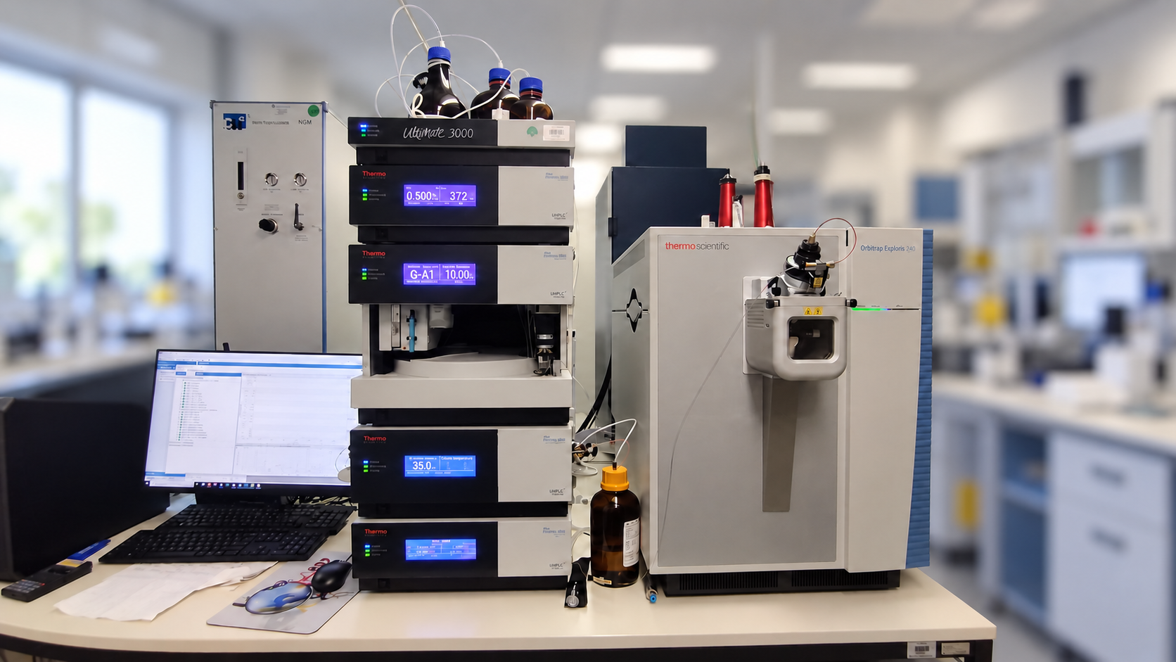 Chromatographieanlage Thermo Ultimate 3000 mit Orbitrap Exploris 240